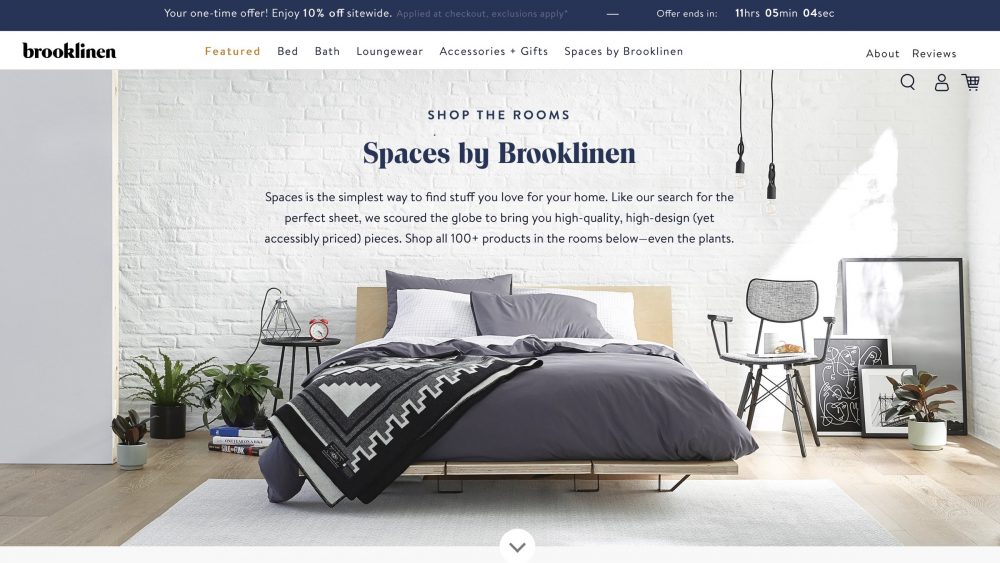 Spaces by Brooklinen