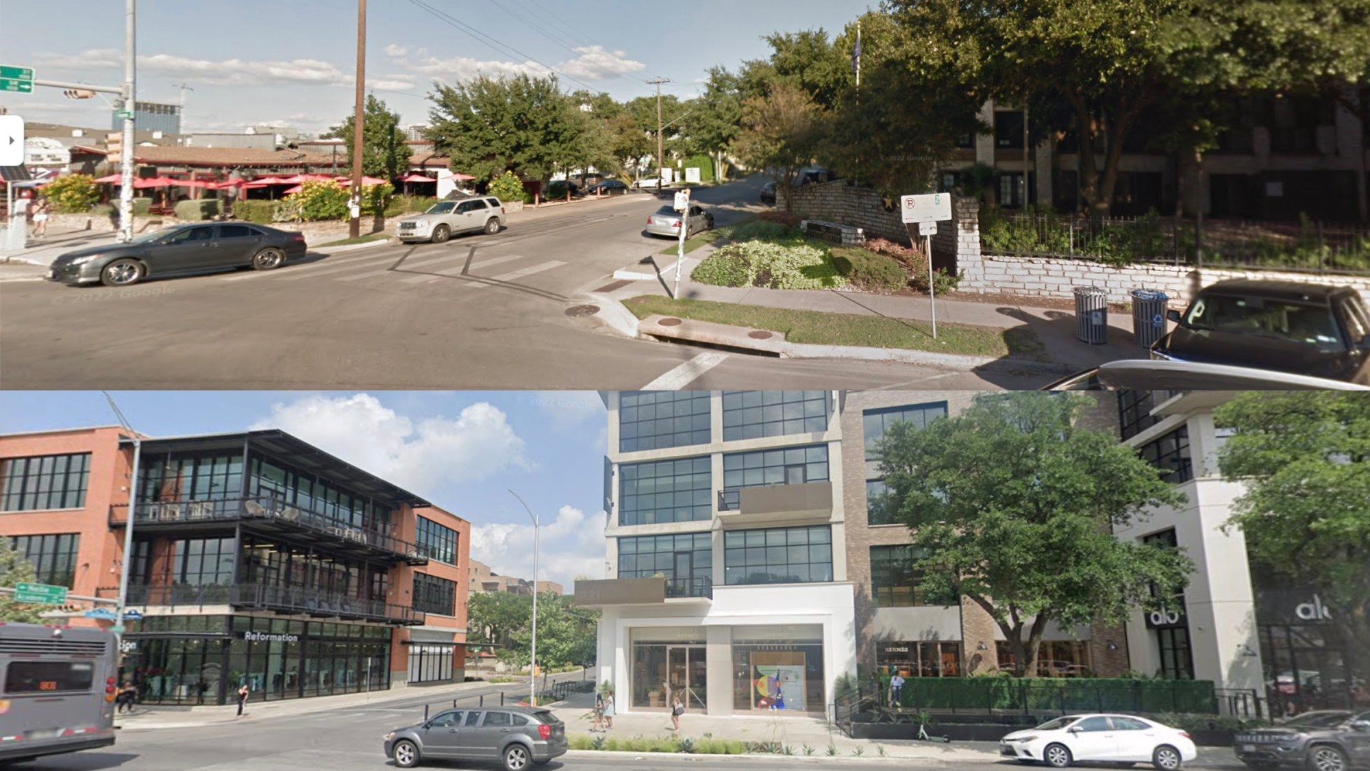 Austin Google Street View screenshots